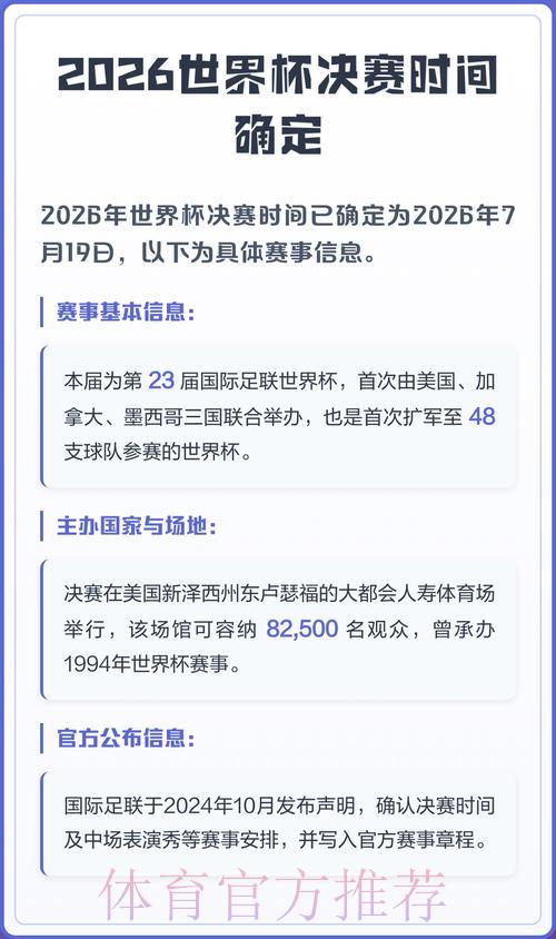 2026世界杯决赛全程直播深度解读 2026世界杯决赛全程直播深度解读